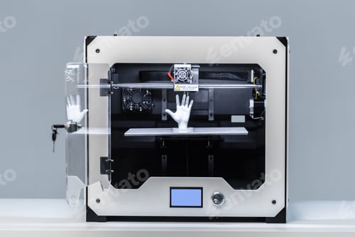 Preview: 3d printing in progress