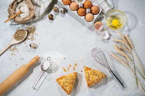 Preview: Natural ingredients for baking