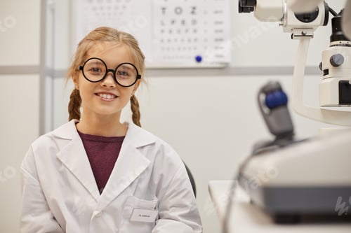 Preview: Cute Little Ophthalmologist