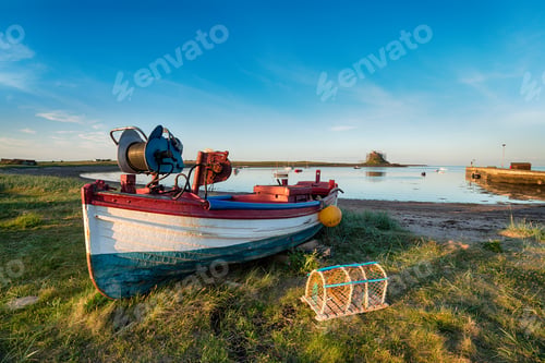 Preview: Boats at Lindisfarne
