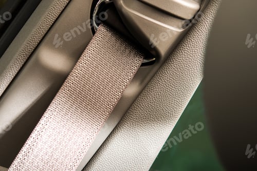 Preview: Car Seat Belt Closeup