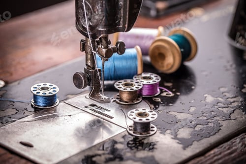 Preview: Antique sewing machine