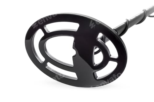 Preview: metal detector. Isolated