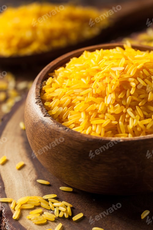 Preview: Raw Organic Yellow Saffron Rice