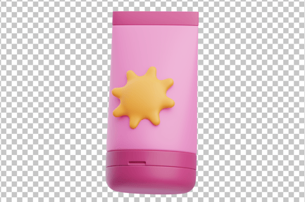 Preview: Sun Cream 3D Icon