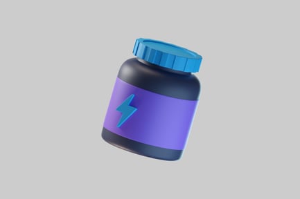 Preview: Sport Supplement Jar
