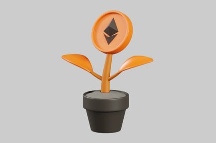 Preview: Ethereum flower in pot