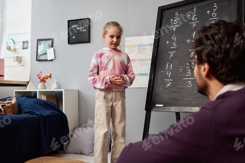 Preview: Telling about math solution to tutor