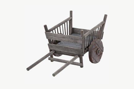 Preview: Medieval Wooden Hand Cart