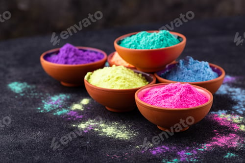 Preview: Gulal colors for Indian Holi festival