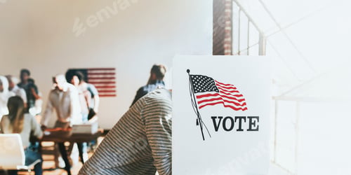 Preview: People voting election poll