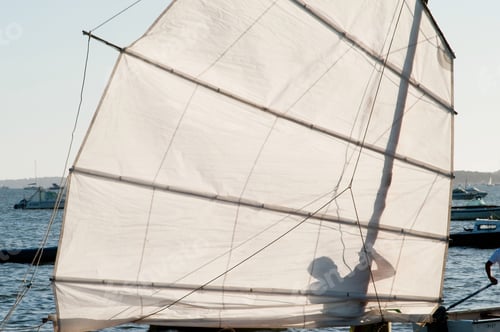 Preview: Sail hoisting silhouette