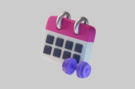 Preview: Gym Workout Calendar