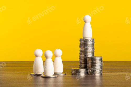 Preview: Successful and executive employee with a large salary.