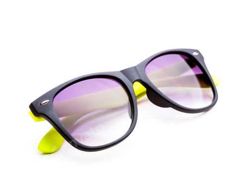 Preview: sunglasses isolated on white background