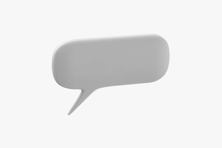 Preview: Clean Speech Bubble Design