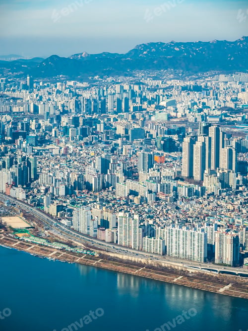 Preview: Beautiful architecture building in Seoul City