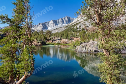 Preview: Mountains lake