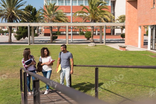 Preview: Group of students in Campus