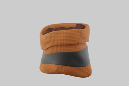 Preview: Candy bag with chocolate sweets