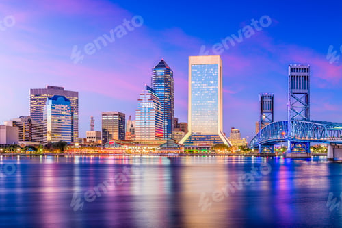 Preview: Jacksonville, Florida, USA Skyline