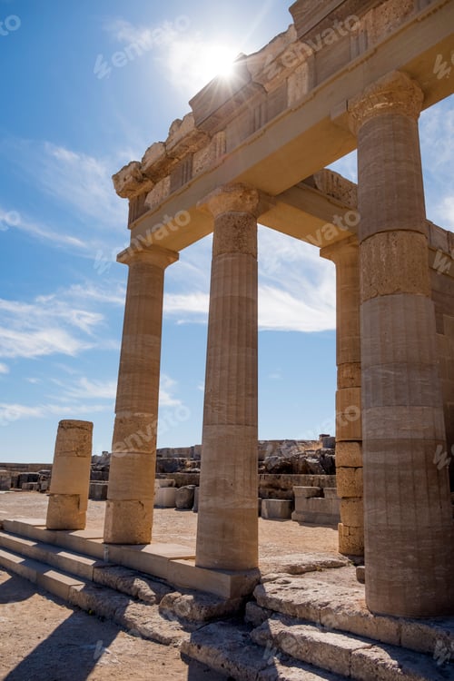 Preview: Acropolis of Lindos on Rhodes island