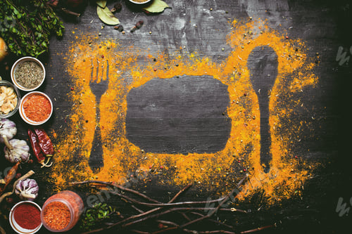 Preview: Indian spices and herbs.