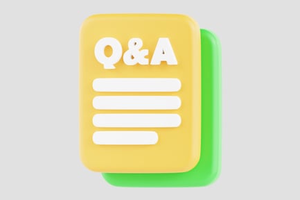 Preview: 3D Q And A Letter