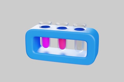 Preview: Cartoon test tube holder