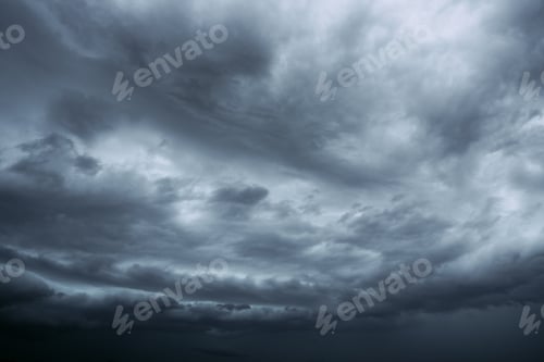 Preview: Dramatic nimbostratus clouds
