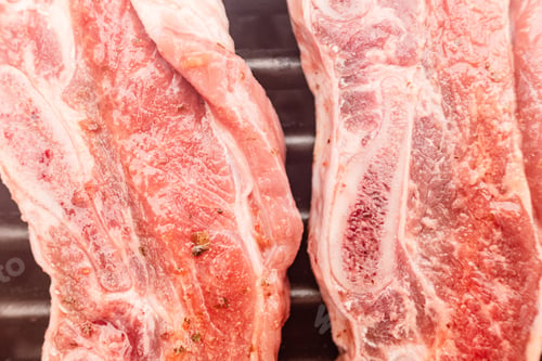 Preview: Grilled pork loins still raw.