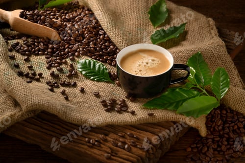 Preview: COFFEE CUP, COFFEE BEANS