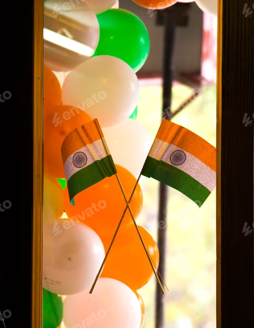 Preview: Independence day, Republic Day of India, Tricolor background