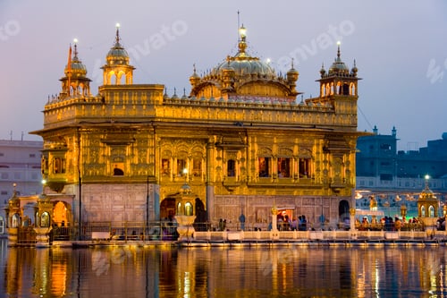 Preview: The Golden Temple at Amritsar in the Punjab region of India