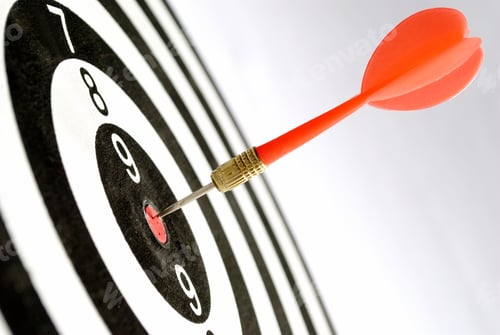 Preview: arrows and darts target