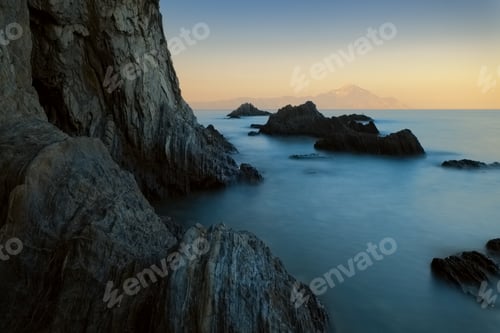 Preview: Long exposure sunset seascape