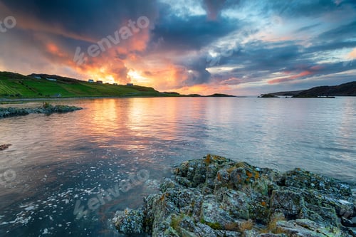 Preview: Stunning sunset at Scourie Bay i