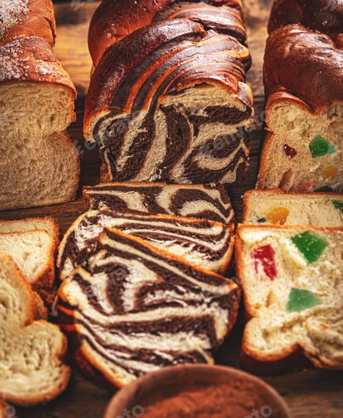 Preview: Swirl brioche with chocolate