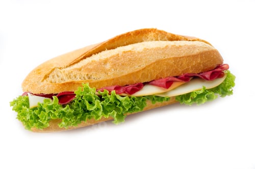 Preview: sandwich with bresaola and cheese