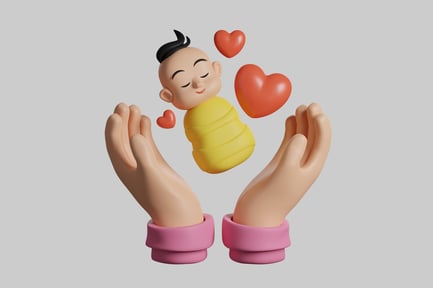 Preview: Baby hands love