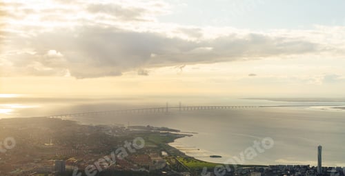 Preview: Aerial view of Malmo city Sweden