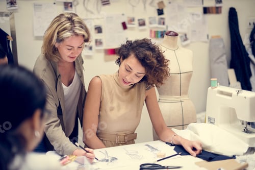 Preview: Woman working on projects