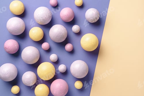 Preview: Abstract violet and yellow background