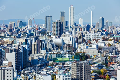 Preview: Tokyo skyline in Japan