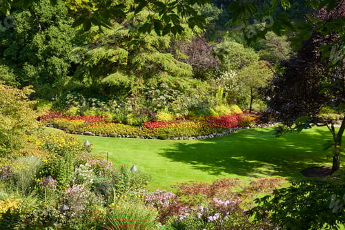 Preview: The stunning sunken garden at famous former quarry, the Butchart Gardens.
