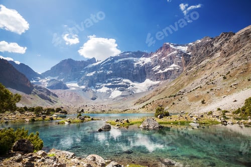 Preview: Fann mountains lake