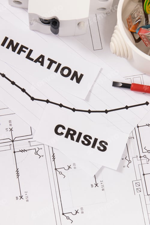 Preview: Various electrical components, work tools, electric construction diagrams of house