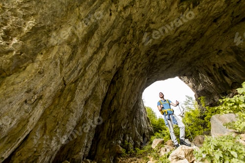 Preview: Young man hiking