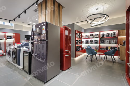 Preview: Premium home appliance store interior