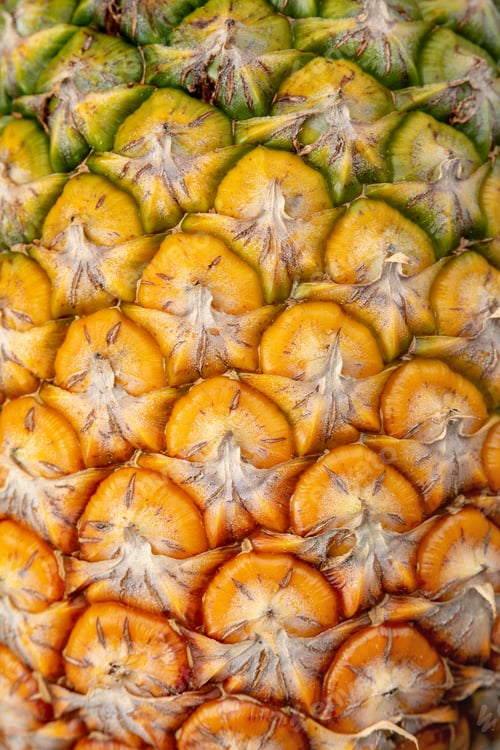 Preview: Close up of pineapple texture background